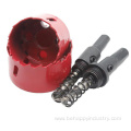 Industry Hole Saw Kit with Core Drill